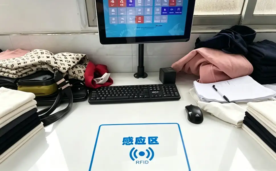 RFID电子标签读写器用于卡片编码与信息录入工位