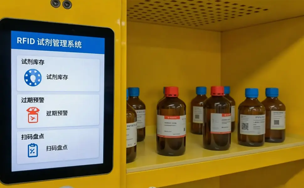 ISO15693高频电子标签用于试剂与药品批量管理